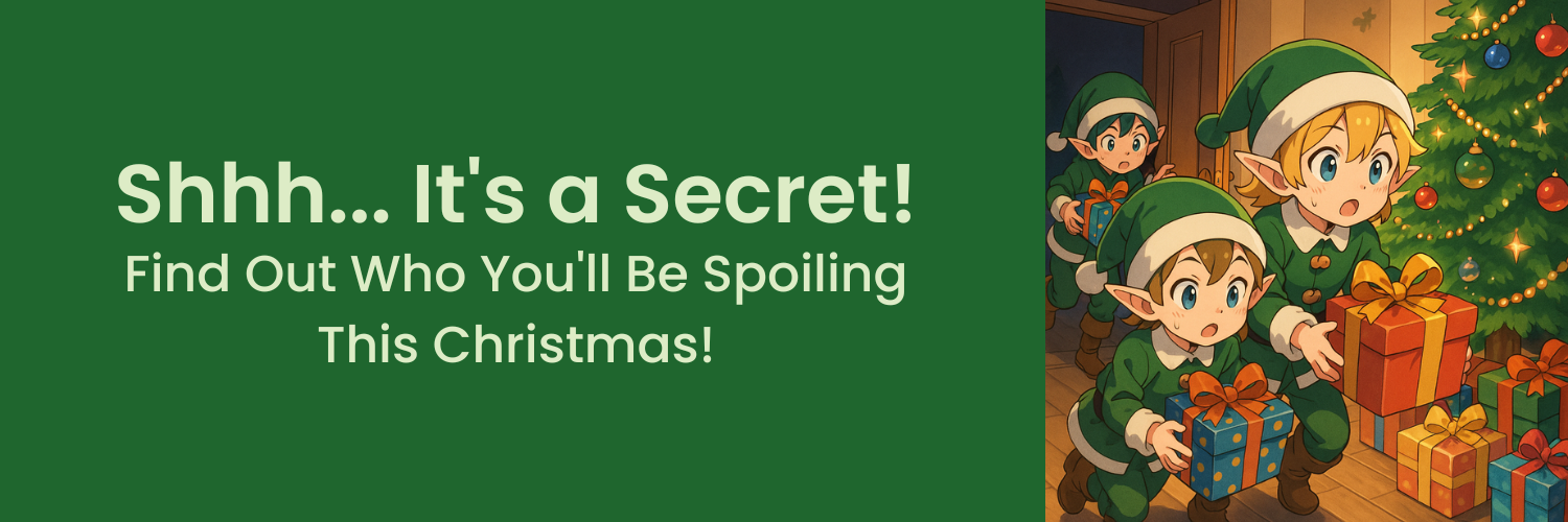 Santa's elves sneaking in the house to deliver the presents